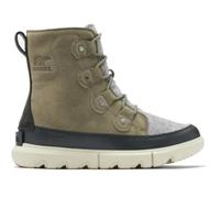 Sorel Explorer II Joan WP wasserdichte Winterstiefel für Damen, Grün (Sage x Fawn), 37.5 EU