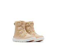 Sorel Explorer II Joan WP wasserdichte Winterstiefel für Damen, Beige (Cozy Nova Sand x Sea Salt), 39 EU