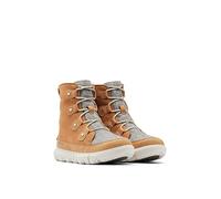 Sorel Explorer II Joan WP wasserdichte Winterstiefel für Damen, Beige (Tawny Buff x Moonstone), 40.5 EU
