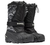 Sorel - Flurry Print Youth Boot - Kinder-Schneestiefel - Black/Quarry 33