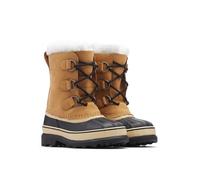 Sorel KIDS CARIBOU WATERPROOF Schneestiefel für Unisex Kinder, Braun (Buff) - Youth, 38 EU