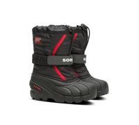 Sorel KIDS FLURRY Schneestiefel für Unisex Baby, Schwarz (Black x Bright Red) - Children, 25 EU