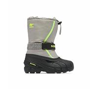 Sorel KIDS FLURRY Schneestiefel für Unisex Kinder, Grau (Chrome Grey x Black) - Youth, 36 EU