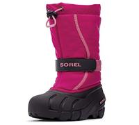 Sorel KIDS FLURRY Schneestiefel für Unisex Kinder, Rot (Deep Blush x Tropic Pink) - Youth, 33 EU
