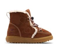 SOREL Kids Ona Ave Alpine Waterproof (Little Kid), Dark Auburn/Gum 2, 13 Little Kid