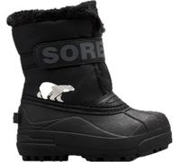 SOREL Childrens Snow Commander - Kinder - Schwarz / Weiß - Größe 28- Modell 2026
