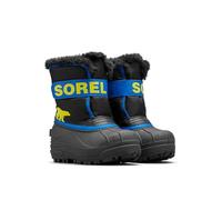 Sorel KIDS SNOW COMMANDER Schneestiefel für Unisex Baby, Schwarz (Black x Super Blue) - Children, 28 EU