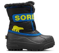 Sorel - Kid's Snow Commander - Winterschuhe, Gr. 24, schwarz (Black/SuperBlue)