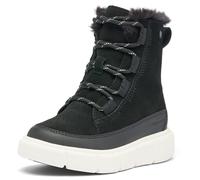 Sorel Schnürstiefel Little Explorer III für Kinder – wasserdicht, Unisex, Schwarz