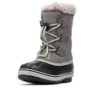 Sorel KIDS YOOT PAC NYLON WATERPROOF Schneestiefel für Unisex Kinder, Grau (Quarry x Dove) - Youth, 32 EU