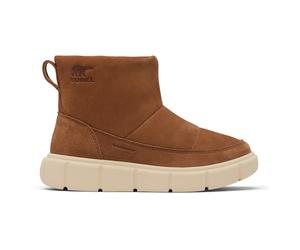 Sorel - Kid's Youth Explorer III Slip-On Waterproof - Winterschuhe, Gr. 35, braun/beige (VelvetTan/BleachedCeramic)