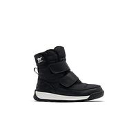 Sorel Kinder Unisex Winterstiefel, CHILDRENS WHITNEY II STRAP WP , Schwarz X Sea Salt , 22 EU