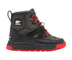 Sorel Kinder Whitney III Mid WP Schuhe (Größe 37, schwarz)