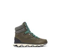 Sorel Leder-Boots "Kinetic" in Khaki - Größe 37,5 | Damen Stiefel