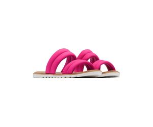 Sorel Leder-Pantoletten "Ella II" in Pink - Größe 37,5 | Damen Pantoletten