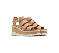 Sorel Leder-Sandaletten "Joanie III" in Beige - Größe 38,5 | Damen Sandalen