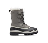 Sorel Leder-Winterboots "Caribou" in Grau - Größe 40,5 | Damen Stiefel