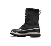 Sorel Leder-Winterboots "Caribou" in Schwarz - Größe 42,5 | Herrenstiefel