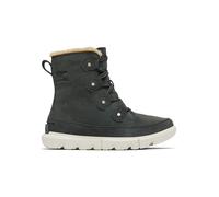 Sorel Leder-Winterboots "Explorer II" in Grau - Größe 38 | Damen Stiefel