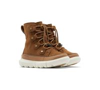 Sorel Leder-Winterstiefel "Explorer Lac" in Hellbraun - Größe 27 | Kinderstiefel