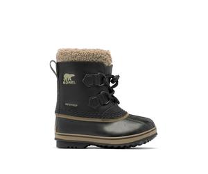 Sorel Leder-Winterstiefel "Yoot Pac" in Braun - Größe 27 | Kinderstiefel