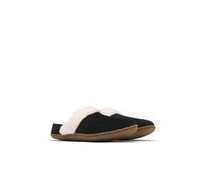 Sorel NAKISKA SLIDE II Hausschuhe für Damen, Schwarz (Black x Natural), 43 EU