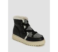 Sorel - Warme und widerstandsfähige Stiefel für Schnee - Ona Ave Alpine Boot WP W Black Chalk für Damen aus Leder - Größe 10 US - schwarz schwarz 10 US