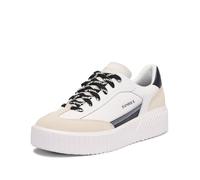 Sorel Ona Ave T-Toe Sommer-Sneaker für Damen, Meersalz schwarz, 39.5 EU