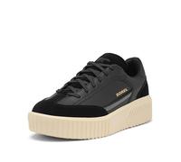 Sorel Ona Ave T-Toe Sommer-Sneaker für Damen, Schwarz, Honigweiß, 40 EU