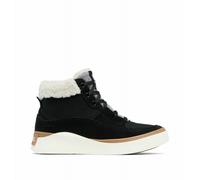 Sorel Damen Out N About 4 Mid WP Sneaker, Black/Sea Salt, 38.5 EU