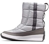 Sorel Out about puffy MID grau Damen Winterstiefel in Silber, Größe 38