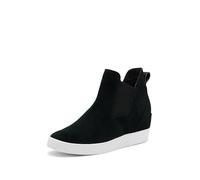 Sorel Out N About Slip-On Keilstiefel, Stylische wasserdichte Materialien, Herausnehmbares Fußbett, Robustes Gummi, Verstellbar, Stylisches Textilfutter - Damen