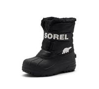 SOREL Schneekommanderstiefel für Kleinkinder, Schwarz/Meersalz, 6 Toddler