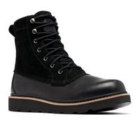 SOREL Slabtown 62 Caribou Herren-Stiefel, wasserdicht, Schwarz, Größe 44, Schwarz/Schwarz, 42 EU