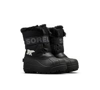 Sorel Snow Commander Waterproof wasserdichte Winterstiefel für Kinder, Schwarz (Black x Charcoal F18), 21 EU