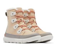 Sorel Explorer II Joan WP wasserdichte Winterstiefel für Damen, Beige (Nova Sand x Sea Salt), 38.5 EU