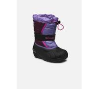 Sorel Unisex Kinder Flurry Winterstiefel, 25 EU Lila Purple Dahlia X Paisley Purple