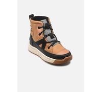 Sorel Youth Whitney III Mid WP Stiefel, wasserdichtes Design, gemütliche Isolierung, abnehmbares Fußbett, robuster Gummi - Unisex für Jugendliche