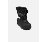 Sorel Kids' Snow Commander Boot Black/Charcoal Black, Charcoal 31