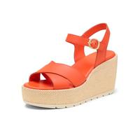 Sorel Sunpeak Damen-Knöchelriemen, Crimson Fire/Chalk, 9.5