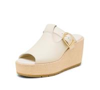 Sorel Sunpeak Damen-Slipper mit Keilabsatz, Chalk/Gum 16, 11