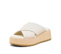 Sorel Sunpeak Plateau-Slipper für Damen, Chalk/Gum 16, 9