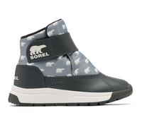 Sorel Toddler Whitney III Strap Mid WP Kinder Freizeitschuhe chrome grey-grill Größe 26 Lifestyle Wasserdicht