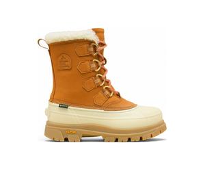 Sorel - Warme, wasserfeste Stiefel aus GORE-TEX - Caribou Horizon GTX W Canyon Gold Honey White für Damen aus Leder - Größe 38 - Braun Braun 38