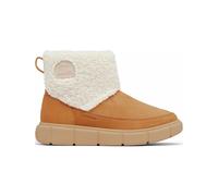 Sorel - Wasserfeste und bequeme Stiefeletten - Sorel Explorer III Slip-On Cozy WP W Tawny Buff Sea Salt für Damen aus Leder - Größe 36 - Beige Beige 36