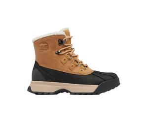 Sorel - Wasserfeste, warme Apres Ski - Scout™ 87'™ Lux Wp M Caribou Buff Black für Herren aus Leder - Größe 8,5 US - Braun Braun 8.5 US