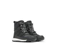 Sorel - Kid's Youth Whitney II Plus Lace Waterproof - Winterschuhe, Gr. 33 US 2, grau (Black/SeaSalt)