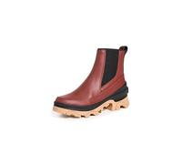 Sorel Women's Brex Boot Chelsea Waterproof Boots, Spice, Black, 38.5 EU