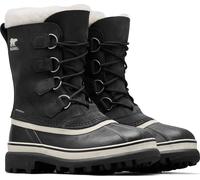 Sorel Leder-Winterboots "Caribou" in Schwarz - Größe 38,5 | Damen Stiefel