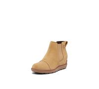 Sorel Women's Evie ll Chelsea Boot, Caribou Buff, Gum, 37 EU